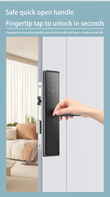 Glomarket Apartemen Kamar Kunci Sidik Jari Smart Pintu Kunci Ble Password Keyless App Control Kunci Pintu Digital