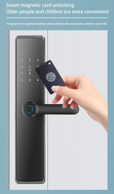 Glomarket Apartemen Kamar Kunci Sidik Jari Smart Pintu Kunci Ble Password Keyless App Control Kunci Pintu Digital