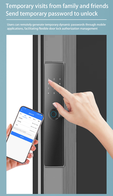 Glomarket Apartemen Kamar Kunci Sidik Jari Smart Pintu Kunci Ble Password Keyless App Control Kunci Pintu Digital
