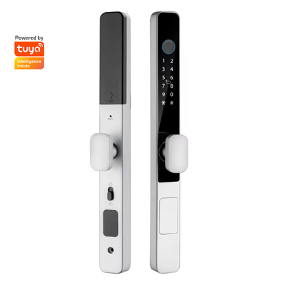 Glomarket Smart Tuya Waterproof Door Lock Door Sliding Fingerprint Password Remote Control Handle Elektronik Kunci Cerdas