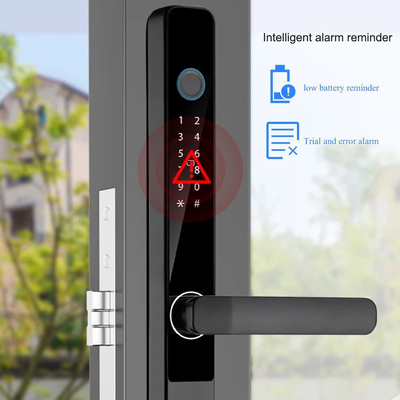 Glomarket Smart Tuya Waterproof Door Lock Door Sliding Fingerprint Password Remote Control Handle Elektronik Kunci Cerdas