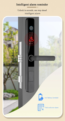 Glomarket Smart Tuya Waterproof Door Lock Door Sliding Fingerprint Password Remote Control Handle Elektronik Kunci Cerdas