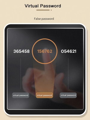 Glomarket Smart Tuya Waterproof Door Lock Door Sliding Fingerprint Password Remote Control Handle Elektronik Kunci Cerdas