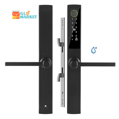 Glomarket Broken Bridge Smart Lock High-end Intelligence Zinc Alloy Tuya Wifi Sidik jari Kunci pintu tahan air