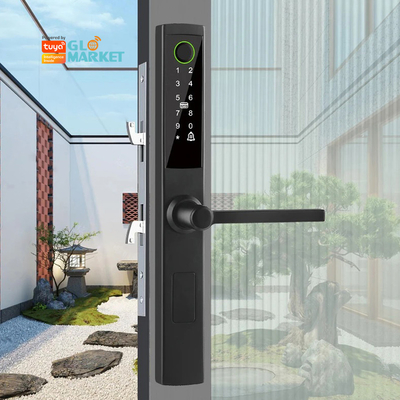 Glomarket Broken Bridge Smart Lock High-end Intelligence Zinc Alloy Tuya Wifi Sidik jari Kunci pintu tahan air