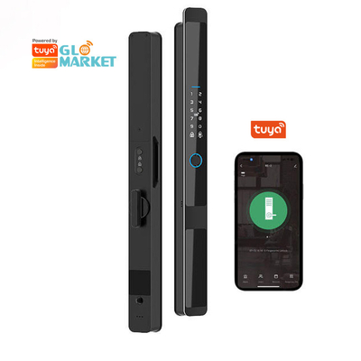 Glomarket Keamanan Cerradura Inteligente Keamanan Rumah Otomatis Listrik Wifi Sidik Jari Digital Tuya Smart Door Lock