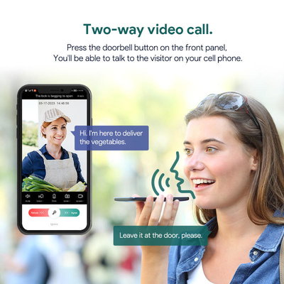 Glomarket Tuya 3d Face Cerradura Inteligente Otomatis Kamera Wifi Listrik Sidik Jari Kunci Pintu Cerdas Digital