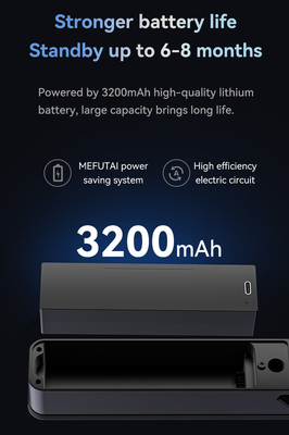 Glomarket Tuya 3d Face Cerradura Inteligente Otomatis Kamera Wifi Listrik Sidik Jari Kunci Pintu Cerdas Digital