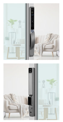 Glomarket Outdoor Electric Keyless 3D Facial Recognition Tuya Digital Password Card Door Lock Waterproof Fingerprint Smart Lock