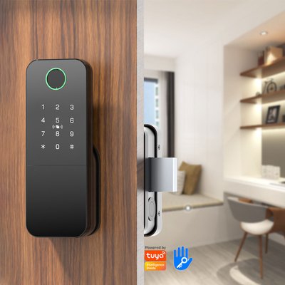 Glomarket Outdoor Elektronik Smart Fingerprint Password Kunci Digital Tuya Ttlock Kunci Pintu Cerdas