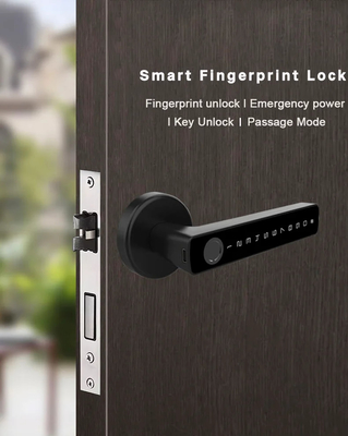 Glomarket Tuya Ble Smart Lock Keamanan Elektronik Tanpa Kunci Smart Door Handle Lock Kunci Kamar Indoor