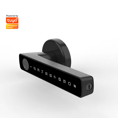 Glomarket Tuya Ble Smart Lock Keamanan Elektronik Tanpa Kunci Smart Door Handle Lock Kunci Kamar Indoor