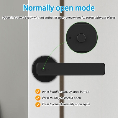 Glomarket Tuya Ble Smart Lock Keamanan Elektronik Tanpa Kunci Smart Door Handle Lock Kunci Kamar Indoor