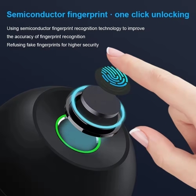 Grosir Glomarket Smart Round Knob Lock Keyless Smart Door Handle Lock Tuya App Control Smart Fingerprint Door Lock
