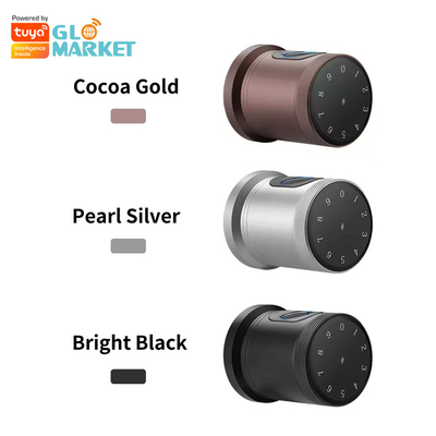 Glomarket Gaya Baru Tuya App Control Smart Lock Door Fingerprint Password Rumah Hotel Apartemen Elektronik Smart Door Knob Lock