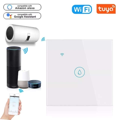 Glomarket Smart Home Remote Voice Control Panel sentuh pemanas air Switch Tuya Wireless Wifi Boiler Switch