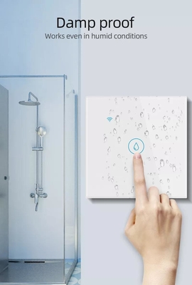Glomarket Smart Home Remote Voice Control Panel sentuh pemanas air Switch Tuya Wireless Wifi Boiler Switch