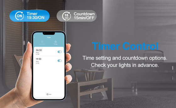 Glomarket Tuya Wifi Smart Wall Light Switch 1/2/3 Gang Support Voice/app/touch Control Dengan Layar Tampilan Suhu