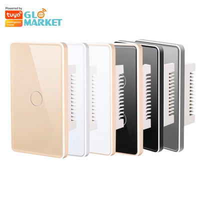 Glomarket Tuya Smart Switch Wifi US Electric Wall Switch Google Home Alexa Lampu Lampu Sentuh Switch App Control