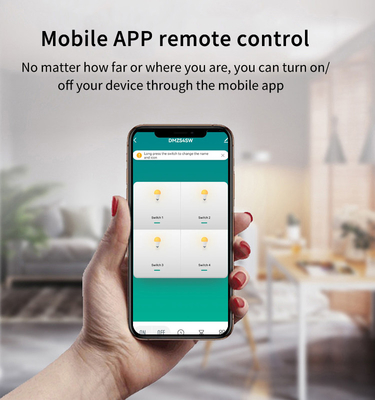 Glomarket Tuya Smart Switch Wifi US Electric Wall Switch Google Home Alexa Lampu Lampu Sentuh Switch App Control