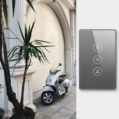 Glomarket Us Standard Tuya Wifi Smart Curtain Switch Tombol Sentuh Kontrol Suara Smart Shutter Switch Alexa Google Home