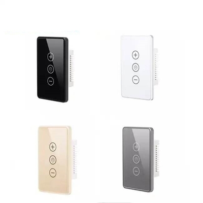 Glomarket Digital Smart Switch Light Wifi Dimmer Wireless Glass Touch Wall Light Switch Panel Tuya Remote Control Dengan Alexa