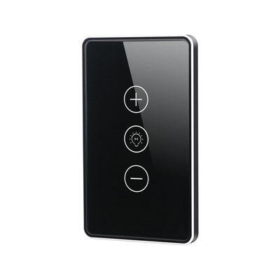 Glomarket Digital Smart Switch Light Wifi Dimmer Wireless Glass Touch Wall Light Switch Panel Tuya Remote Control Dengan Alexa