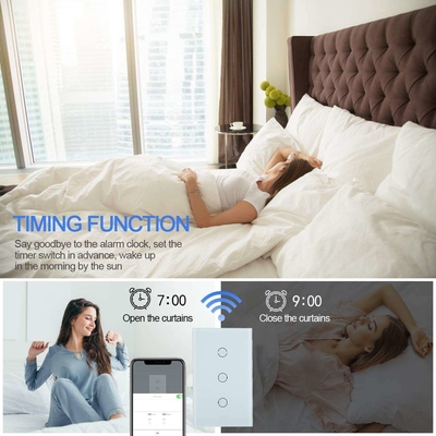 Glomarket Wifi Smart Tuya Alexa Google Home Voice Control Garage Door Opener Remote Rolling Smart Life Switch Listrik