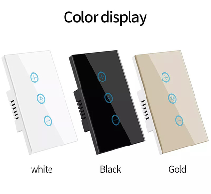 Glomarket US Standard Dimmer Wireless Switch Listrik Smart Switch Intelligent Wall Dimmer Light Switch Otomatisasi Smart Home