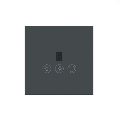 Glomarket Tuya Wifi Smart Fan Switch Tuya Smart Switch Fan Speed Light On Off Voice Control Switch EU / US Standar
