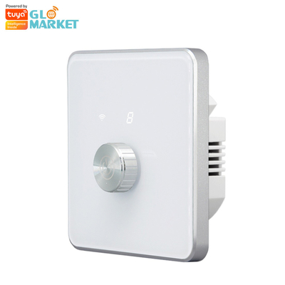 Glomarket Smart Home Dimmer Switch Tuya Zigbee Voice Control Knob Dimming Sesuaikan Kecerahan Dengan Digital Display