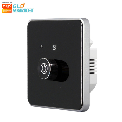 Glomarket Smart Home Dimmer Switch Tuya Zigbee Voice Control Knob Dimming Sesuaikan Kecerahan Dengan Digital Display
