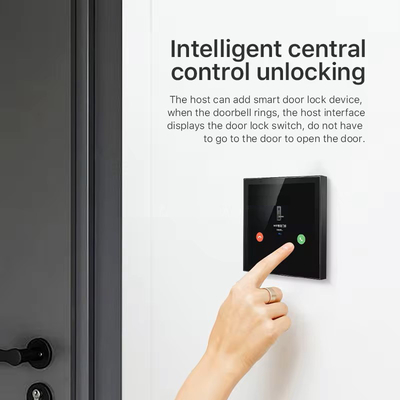 Glomarket Smart Home Control Panel Layar sentuh 4 Inci Multifungsi Wi-Fi Rumah Sistem Musik Latar Belakang Tuya Zigbee Gateway