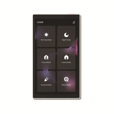 Glomarket Tuya 5 Inch Wifi Zigbee Gateway Smart Home Control Panel Multifungsi Musik Tembok Layar Sentuh Tuya Center