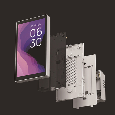 Glomarket Tuya 5 Inch Wifi Zigbee Gateway Smart Home Control Panel Multifungsi Musik Tembok Layar Sentuh Tuya Center