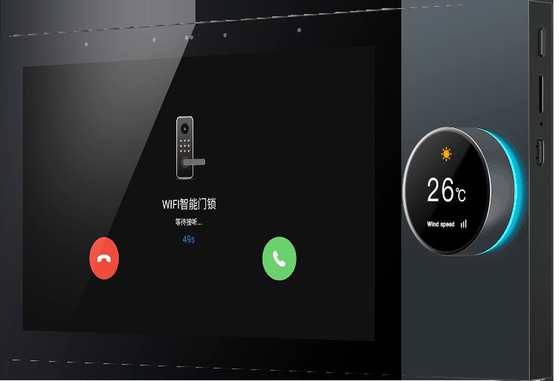 Glomarket Tuya Wifi Smart 6 Inch Control Panel Multifungsi Dibangun di Zigbee Gateway Smart Home Controller Smart Host