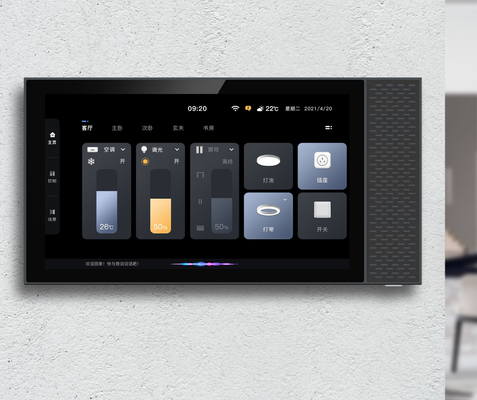 Glomarket Tuya Smart 7 Inch Home Zigbee Gateway Wifi Smart Control Panel Multi-Fungsi Ble Music Wall Touch Screen Center