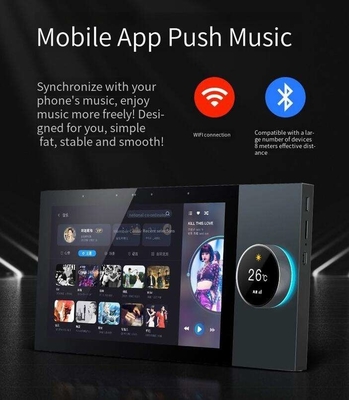 Glomarket Tuya Wifi Smart 7 Inch Control Panel Multi-Fungsi Ble Musik Tembok Layar Sentuh Zigbee Hub Gateway Central Control