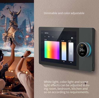 Glomarket 8 Inch Tuya Smart Wifi Zigbee Gteway Scene Music Play Panel Kontrol Smart Multifungsi Kontroler Pusat