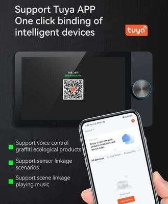 Glomarket 8 Inch Tuya Smart Wifi Zigbee Gteway Scene Music Play Panel Kontrol Smart Multifungsi Kontroler Pusat