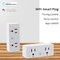 Tuya Smart US Standard Plug Wifi Plug Bekerja Dengan Alexa Dan Pengaturan Waktu Asisten Google Plug Pintar