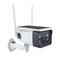 Kamera Surya Wifi Luar Ruangan Tahan Air Nirkabel 1080p Ip Security Surveillance Camera Baby Monitor