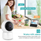 Glomarket Smart Home WiFi Kamera Mini 1080P Keamanan Daya Rendah Audio Dua Arah Baby Monitor IP Camera