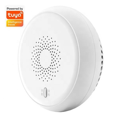 Penutup Plastik Smart Alarm Smoke Zigbee Detector Tuya App Kontrol Rumah Tangga Sensor