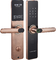Keyless Entry Mortise Door Lock Dengan Layar Sentuh Sidik Jari Biometrik Cerdas