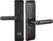 Fingerprint Zinc Alloy TT Door Lock Indoor WiFi APP Cerdas Untuk Rumah Apartemen