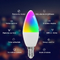 AC100V Tuya Smart WiFi Lampu LED Lilin Smart Wifi Bulb 300 Luminous