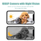 FCC ABS Smart Pet Feeder 6L Pengumpan Anjing Otomatis Dengan Kamera
